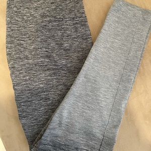 Lululemon Gray Crop Leggings 12